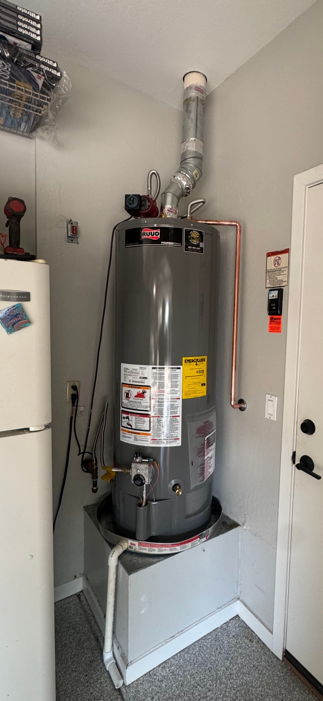 Project Out with the Old, In with the New - Advanced Water Heater Installation image